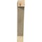 Ekena Millwork Traditional Block Rough Sawn Bracket, Douglas Fir, 6"W x 32"D x 40"H BKT06X32X40TRA05RDF - alternate 2